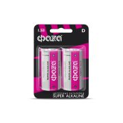 Элемент питания алкалиновый D/LR20 1.5В Super Alkaline BL-2 (уп.2шт) ФАZА 2858535
