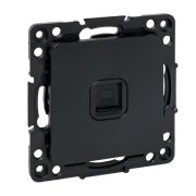Розетка компьютерная 1-м Стокгольм RJ45 механизм черн. PROxima EKF EZK01-035-10