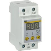 Реле напряжения РН-д 1ф 36мм 63А KARAT IEK IVR21-1-63