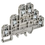 Колодка клеммная CTS-ML ARMAFIX 3 ур. 2.5кв.мм сер. IEK YCT13-00-3-K03-002