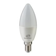 Лампа светодиодная RS C37 E14 8W 220-240V 2700К 8Вт 800лм Ra 90 свеча Русский Свет 15010545058