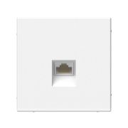 Розетка компьютерная ArtGallery RJ45 кат.5E механизм бел. SE GAL000183