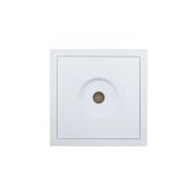 Розетка ТВ оконечная СП ZIMA IP20 бел. LEZARD 704-0288-130