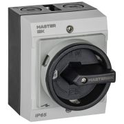 Переключатель кулачковый 10А (сх. 92) в боксе закрытая рукоятка IEK MI-CS21-010-092