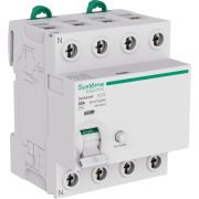 Выключатель дифференциального тока 4п 40А 30мА тип AC Systeme9 400В SE S9R12440
