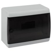 Корпус навесной ЩРН-П-8 ЭРА COMFORT IP41 прозр. крышка пластик. бел. ЭРА Б0067224