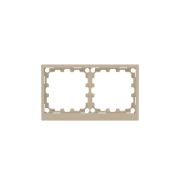 Рамка 2-м KANT IP44 ванильн. марципан DKC 7015944