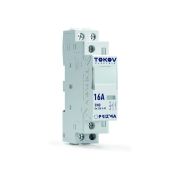 Контактор модульный 18мм 16А 230В АС 2НО PRIZMA TOKOV ELECTRIC TKE-PZ-MC-1-16-230-20