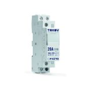 Контактор модульный 18мм 20А 230В АС 1НО 1НЗ PRIZMA TOKOV ELECTRIC TKE-PZ-MC-1-20-230-11