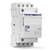 Контактор модульный 36мм 25А 230В АС 4НО PRIZMA TOKOV ELECTRIC TKE-PZ-MC-2-25-230-40