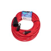 Удлинитель-шнур 1х50м 16А IP44 220В 3.5кВт ПВС 2х1.5 УХ16 Россия КОСМОС YSHKsm50m-1g(16A)S