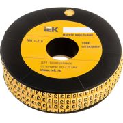Маркер каб. МК1-2.5мм «3» 1000шт/ролл IEK UMK10-3