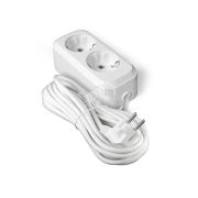 Удлинитель 2х7м с заземл. 10А IP20 Е-302 ПВС 3х1 АБС-пластик UNIVersal 9631975