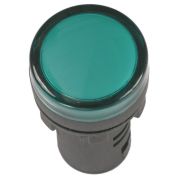 Лампа светосигнальная AD16DS d16мм 24В AC/DC зел. KARAT IEK BLS10-ADDS-024-K06-16