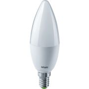 Лампа светодиодная 94 480 NLL-P-C37-5-230-2.7K-E14-FR 5Вт свеча 2700К тепл. бел. E14 330лм 176-264В Navigator 94480