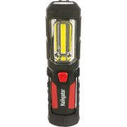 Фонарь аккумуляторный рабочий 94 999 NPT-W04-ACCU 1LED + 8LED 0.5Вт аккум. 4В 2.2А.ч NAVIGATOR 94999