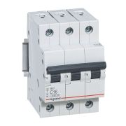 Выключатель автоматический модульный 3п C 6А 4.5кА RX3 ИЭК Leg 419705